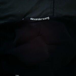 ALEXANDER WANG  BLACK BODY CON CARDIGAN